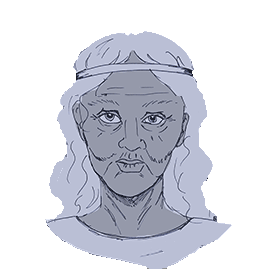 De priesteres leek steeds jonger te worden